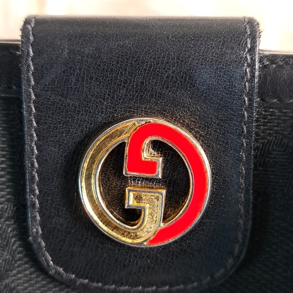 Gucci Vintage Rare Monogram Long Wallet - Picture 3 of 11